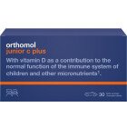 ORTHOMOL Junior Plus C N30 Mandarīnu/Apelsīnu (košļājamās tabletes)
