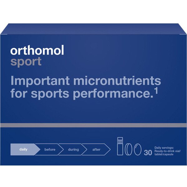 ORTHOMOL Sport N30 (šķīdums/tabletes/kapsulas)