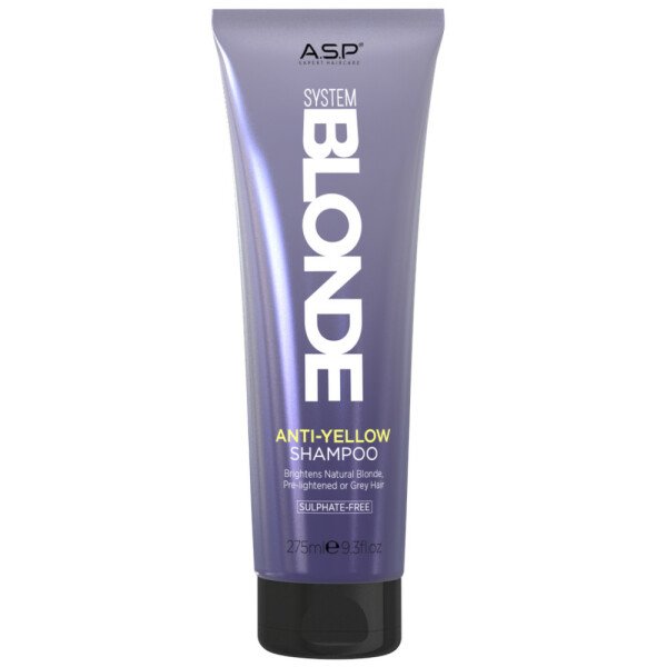 ASP System Blonde Anti Yellow Shampoo 275ml (šampūns)