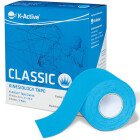 K-ACTIVE Classic Blue 5cm x 5m 6rolls (kinezioloģiskais teips)