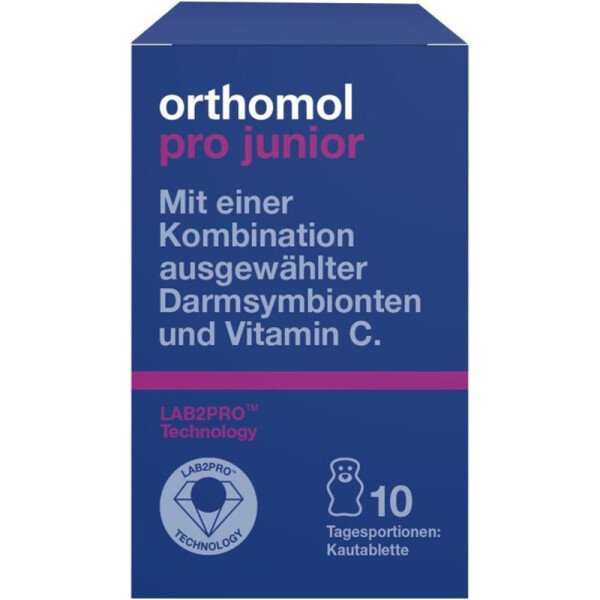 ORTHOMOL Pro Junior N10 (košļājamās tabletes)