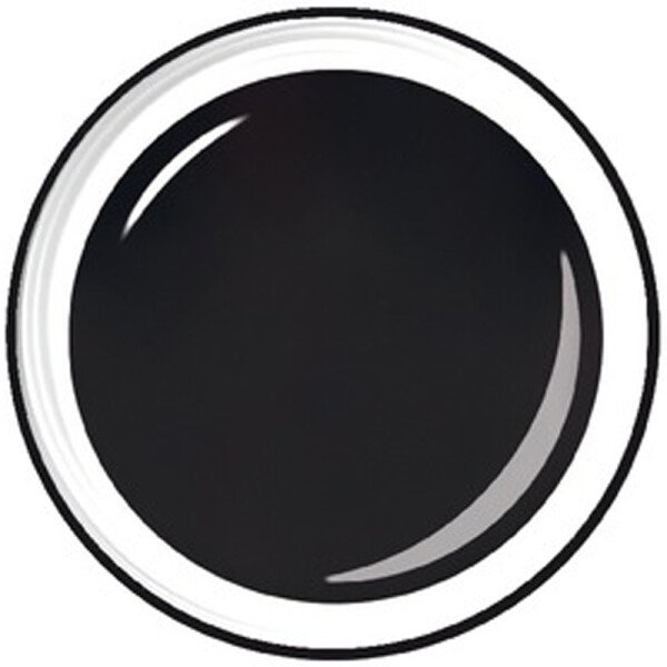 LCN Nail Art UV Gel Black 5ml (dizaina gēls)