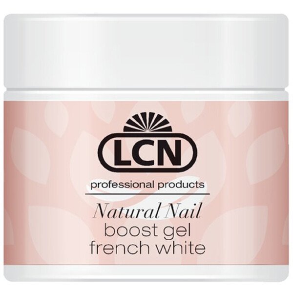 LCN Natural Nail Boost Gel French White 5ml (gēls nagiem)