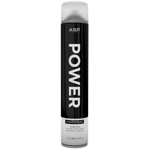 ASP Power Hairspray Salon Size 750ml (matu laka ar stipru fiksāciju)