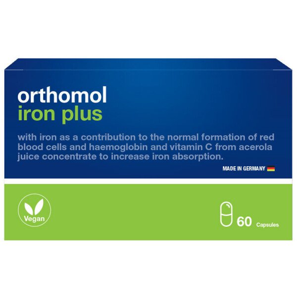 ORTHOMOL Iron Plus N60 (kapsulas)